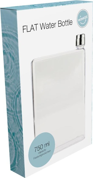 Produktbild Winkee Water bottle - FLAT - 3.5 cm deep (0.75 l)