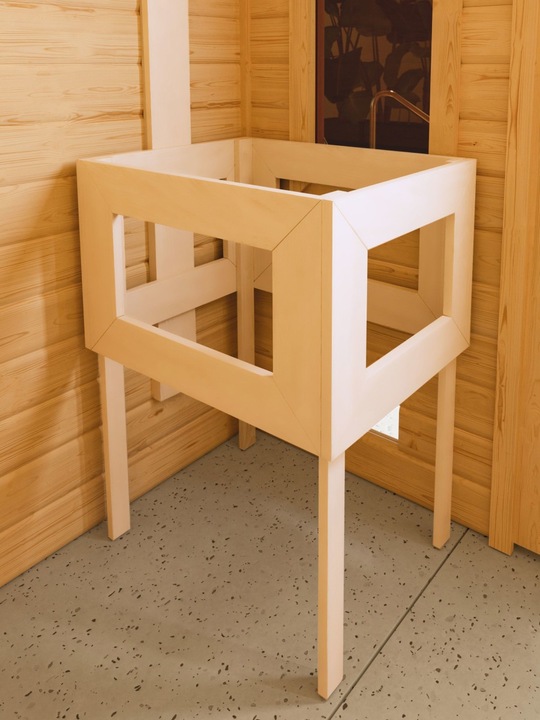 Actual product image Karibu Cortona with roof wreath (9 KW external control)