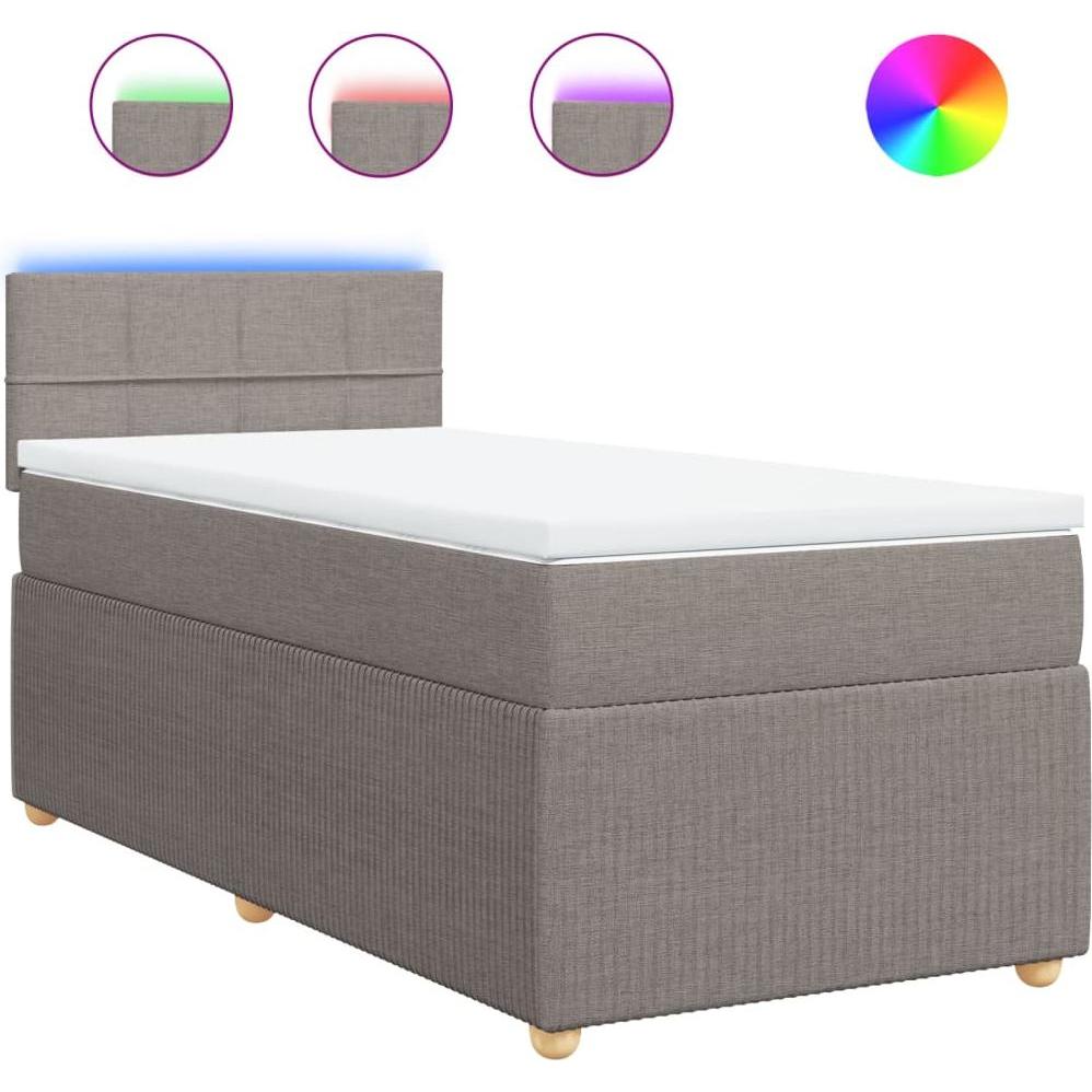 Thumbnail - VidaXL, Bett, Leanora (90 x 200 cm)