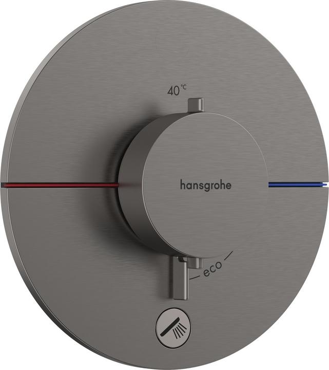 Actual product image hansgrohe ShowerSelect Comfort S thermostat, concealed, 1 consumer, one additional outlet, round ros