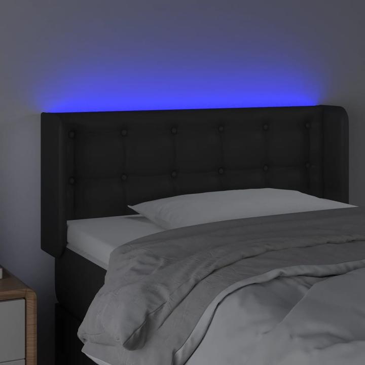Actual product image vidaXL LED Kopfteil (83 x 16 x 88 cm)