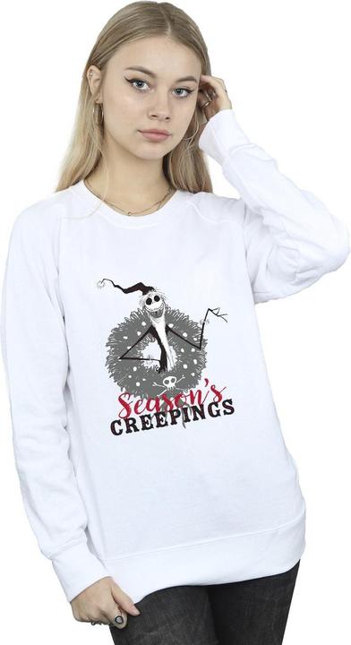 Produktbild Disney The Nightmare Before Christmas Seasons Creepings Wreath Sweatshirt (S)