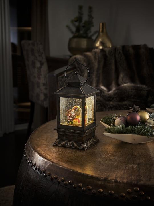 Actual product image Konstsmide LED Lantern Santa Claus