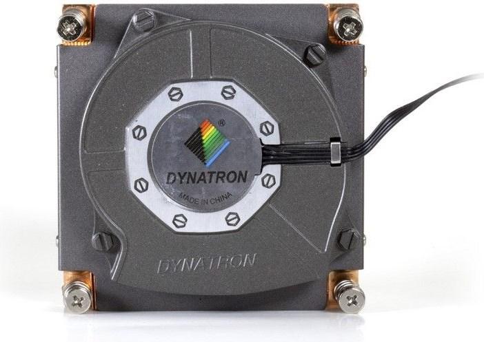 Actual product image Intertech R-18, 1U active, 95W TDP, LGA 2011, 2066 (27.70 mm)