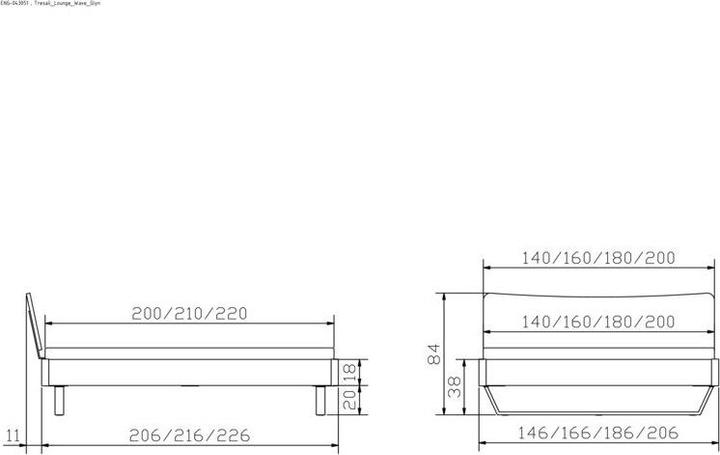 Image du produit Hasena Tresali 20 (140 x 200 cm)