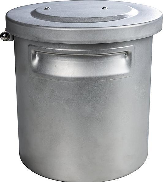 Actual product image Denios Small parts cleaner, capacity 8 l, stainless steel, with lid. (26.40 cm, 20.20 cm)
