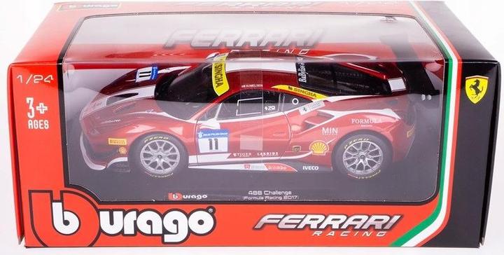 Produktbild Bburago Ferrari R&P 488 Challenge Racing 1:24