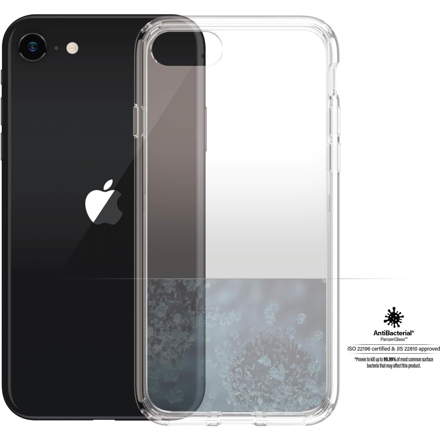 PanzerGlass ClearCase (Apple iPhone 7, Apple iPhone SE (2nd Gen), Apple iPhone SE (3rd Gen)), Smartphone Hülle, Transpar...