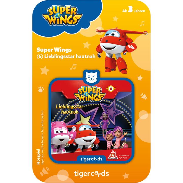 Produktbild Tigermedia tigercard - Super Wings - (6) Lieblingsstar hautnah