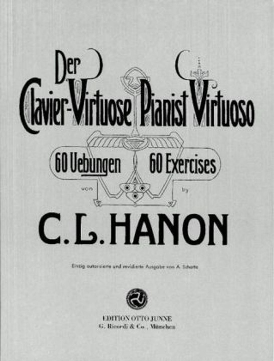 Actual product image Der Clavier-Virtuose / Pianist Virtuoso (German, Charles-Louis Hanon, 2004)
