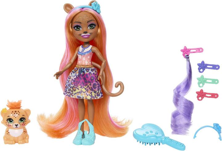 Actual product image Enchantimals Cheetah Deluxe Doll