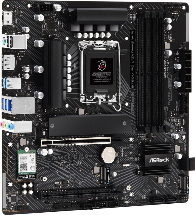 AsRock B760M (LGA 1700, Intel B760, mATX)