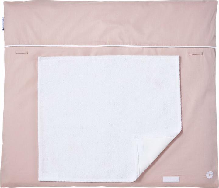 Produktbild nordic coast company Wickelauflage Altrosa (70 x 80 cm)