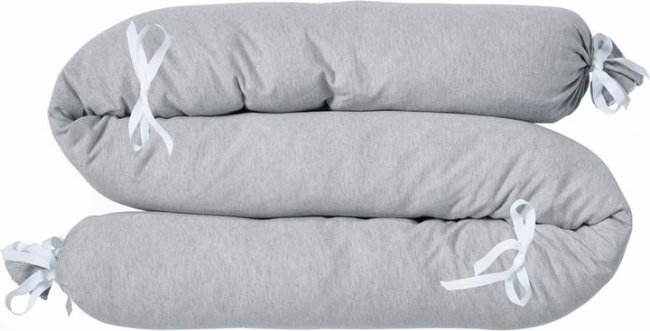 Produktbild nordic coast company Bettschlange Bettrolle Grau