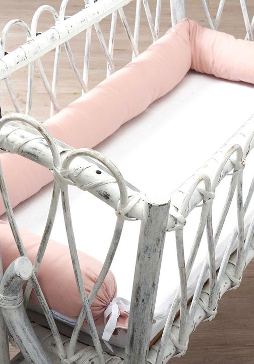 Produktbild nordic coast company Bettschlange Bettrolle Rosa