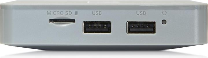 Actual product image Abcom Box HD Android TV media player grey (Full HD, 5GHz WiFi, Bluetooth, voice remote control) (32 GB, Android 11)