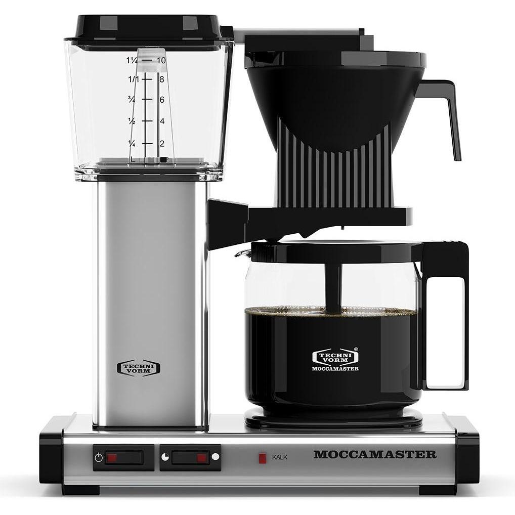 Moccamaster 53770, Filterkaffeemaschine, Silber