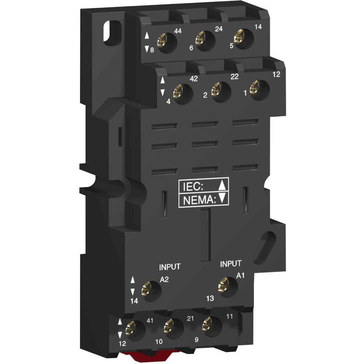 10x Schneider Electric, Zubehör Steuerungstechnik, Stecksockel für Leistungsrelais RPM3, RPZF3 (Relaissockel)