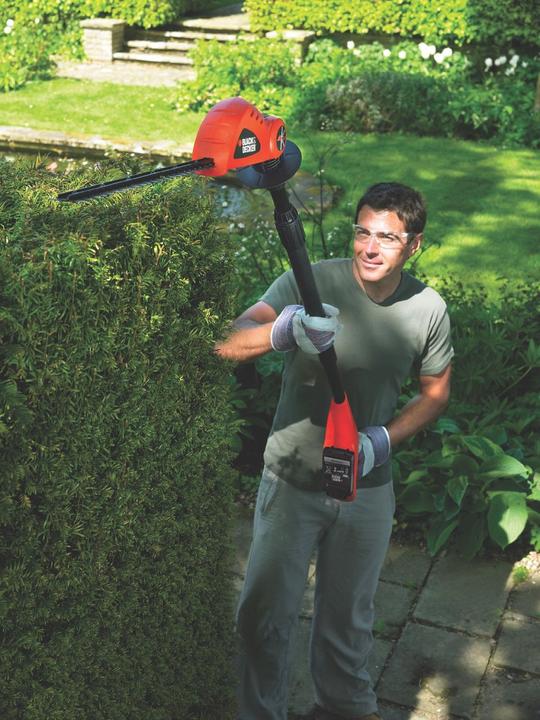Actual product image Black & Decker Bar hedge trimmer (Rechargeable battery operated)