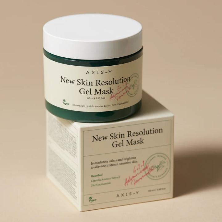 Actual product image Axis-Y New Skin Resolution Gel Mask Soothing Gel Mask 100Ml (100 ml)