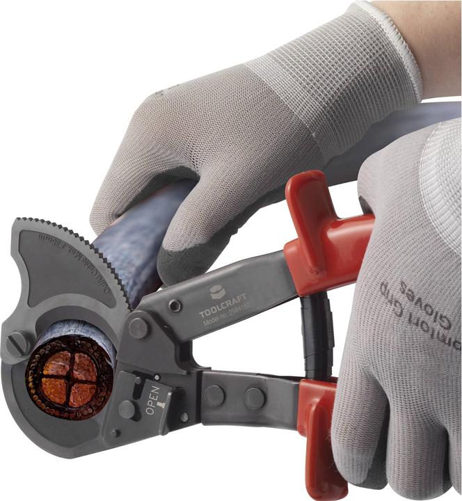 Produktbild Toolcraft TO-7752546 Seitenschneider 961 mm² (max) Inkl. Kabelschneider (260 mm)