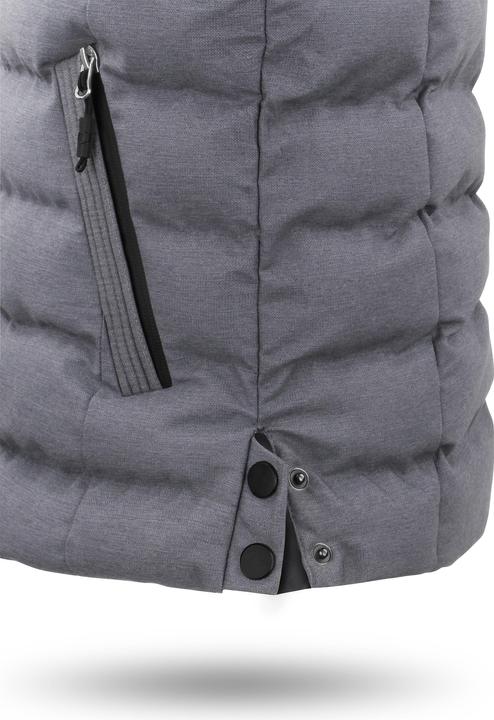 Actual product image Normani Mens Winter Quilted Vest Nanaimo - 1557 (XL)