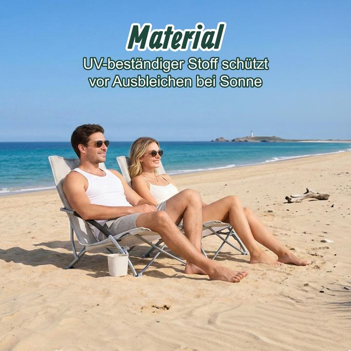 Produktbild Relaxdays Strandstuhl