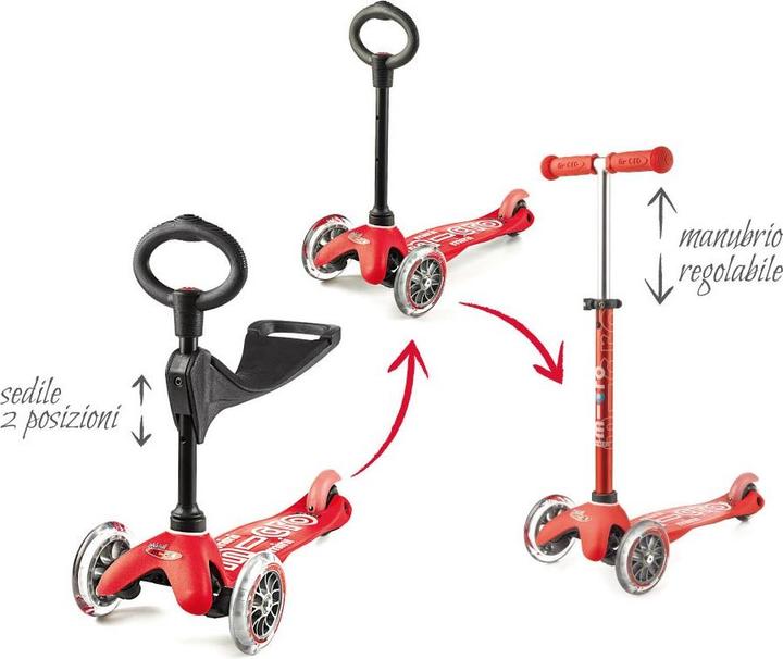 Produktbild Micro Mini 3in1 Deluxe Rot