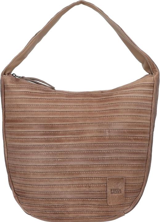 Actual product image FredsBruder Ibbick leather shoulder bag 35 cm