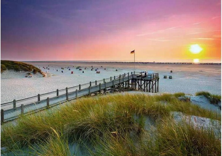 Produktbild Ravensburger Sonnenuntergang über Amrum (1000 Teile)