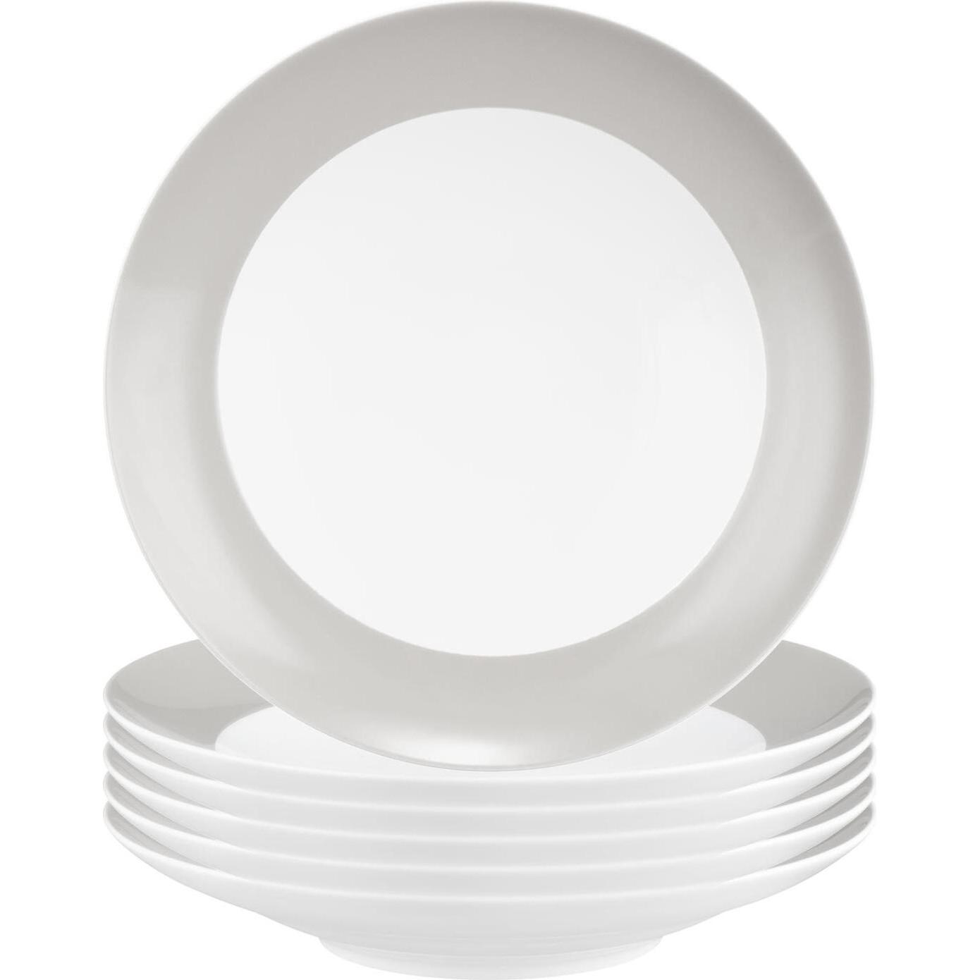 Seltmann Liberty Pure Colors Suppenteller, Teller, Grau