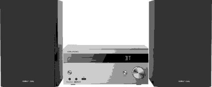 Immagine prodotto Grundig CMS 4000 BT DAB+ (Bluetooth, Lettore CD, 1x 50 W)