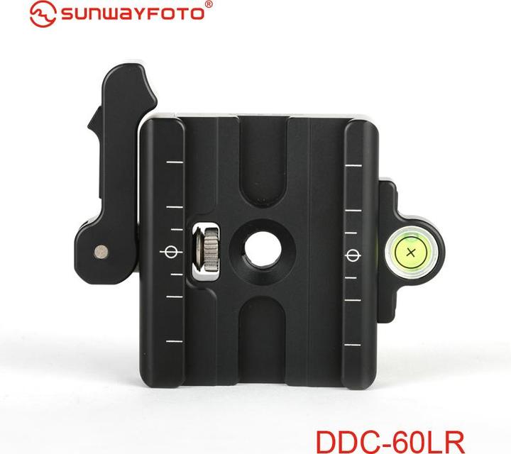 Actual product image Sunwayfoto DDC-60LR (Tripod quick-release plate)
