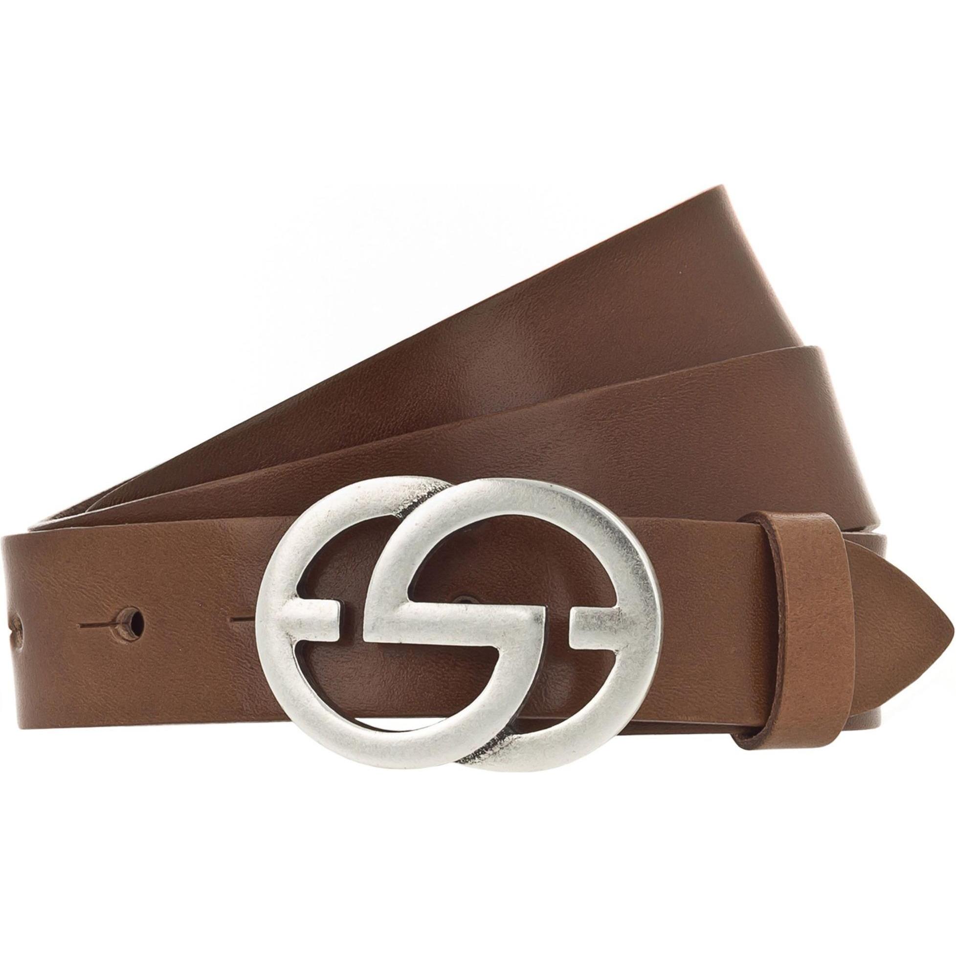 Vanzetti, Damen, Gürtel, Gürtel Leder, Beige, (100)