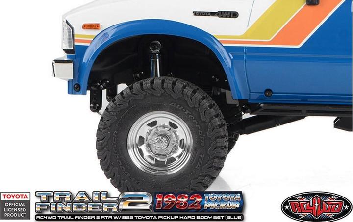 Produktbild Rc4Wd Scale Crawler Trail Finder 2 1982 Toyota, RTR, 1:10, Blau (RTR Ready-to-Run)