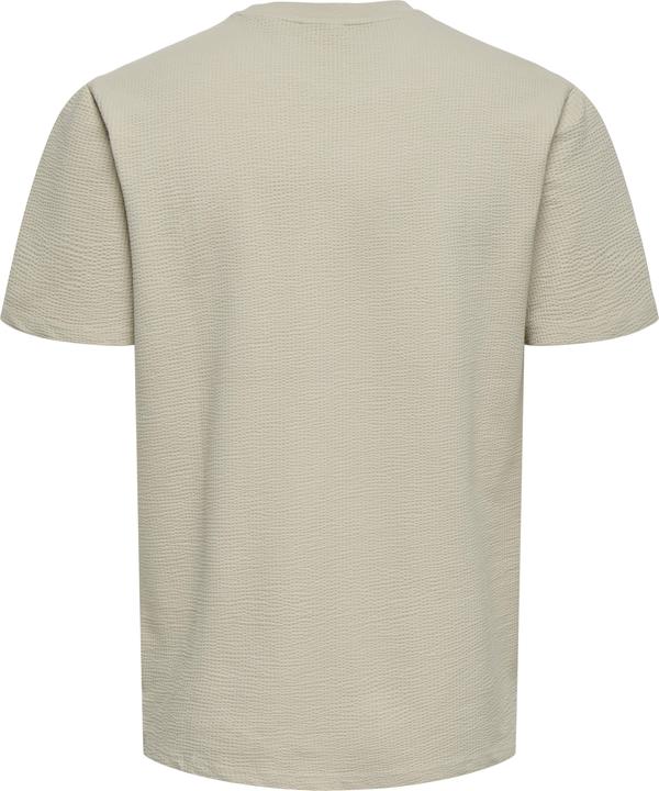 Image du produit Only & Sons Onskian Life Reg Seersucker Ss Tee (L)