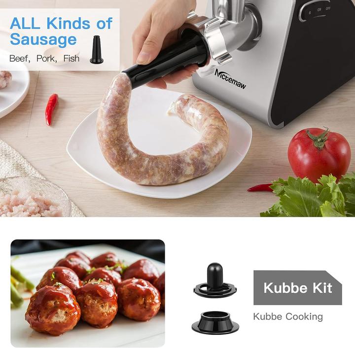 Actual product image Coocheer Electric meat grinder 2000W