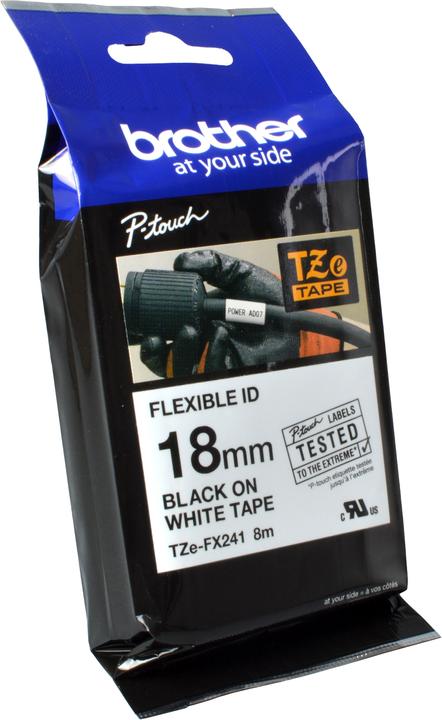 Actual product image Brother Tze-Fx241 (1.80 cm, Black)