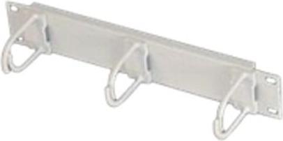 Actual product image Triton 10" cable management strip, light gray