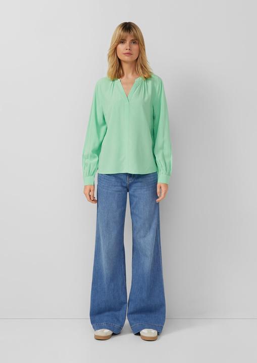 Immagine prodotto s.Oliver Bluse Weiche Viskose-Bluse mit Raffung (32)