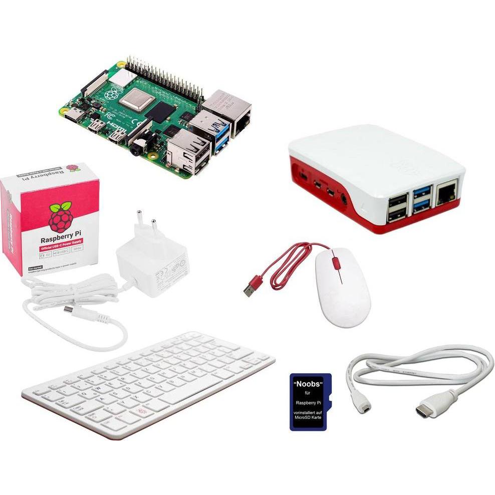 Raspberry Pi Kit di smontaggio per ordinatore monocarte 1 pc, Scheda + Kit di sviluppo