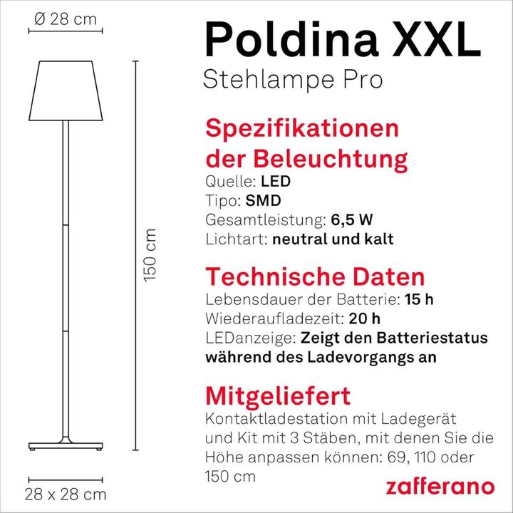 Actual product image Zafferano Poldina Pro (510 lm, IP54)