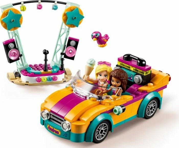Produktbild LEGO Friends Andreas Bühne & Auto (41390)