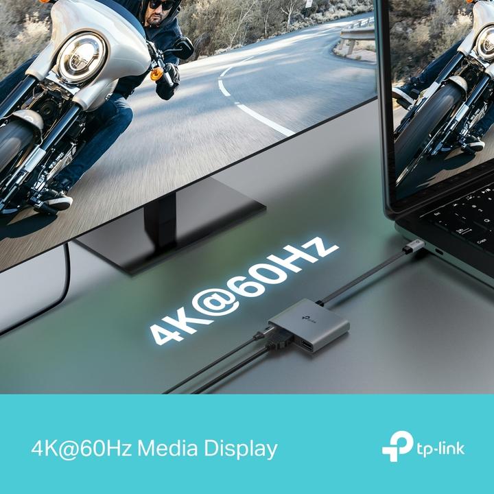 Actual product image TP-Link USB TYPE-C 3-PORT HUB (USB-C, 3 ports)