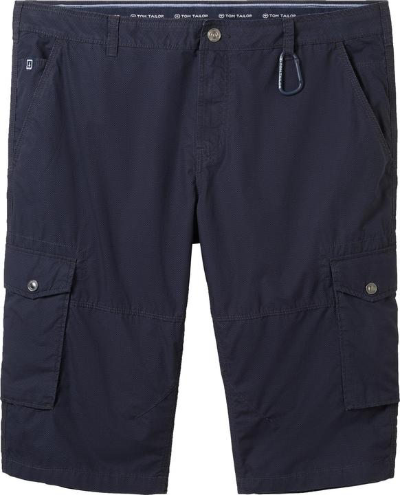 Image du produit Tom Tailor Bermuda voor heren, 34697 - Navy Geometric Structure, 46 (46)