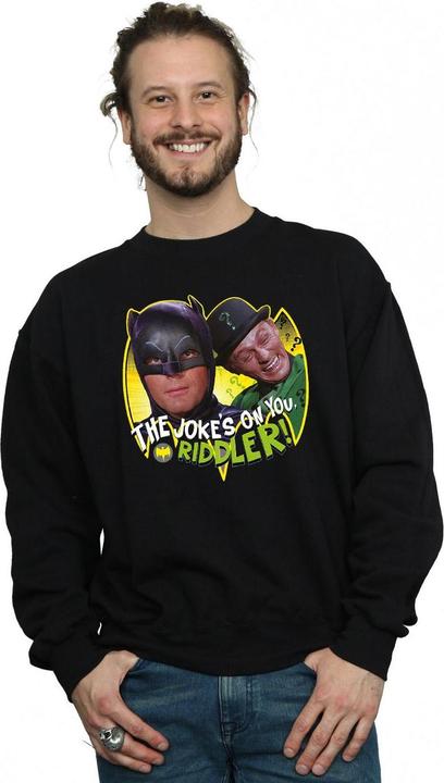 Produktbild Batman TV Serie Der Riddler Witz Baumwolle Sweatshirt (XXL)