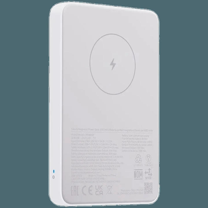 Actual product image Xiaomi Magnetic Power Bank 5000mAh (5000 mAh, 18.50 W)