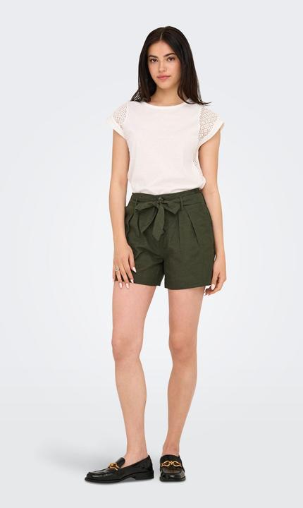 Actual product image Only High Waist Belt Shorts (36)