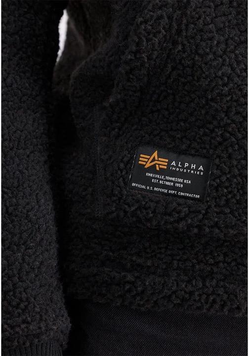 Produktbild Alpha Industries Felpa con Cappuccio Sherpa e Tasca con Cerniera (S)
