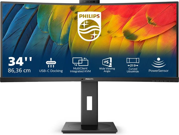 Produktbild Philips 34B1U5600CH/23 (3440 x 1440 Pixel, 34")